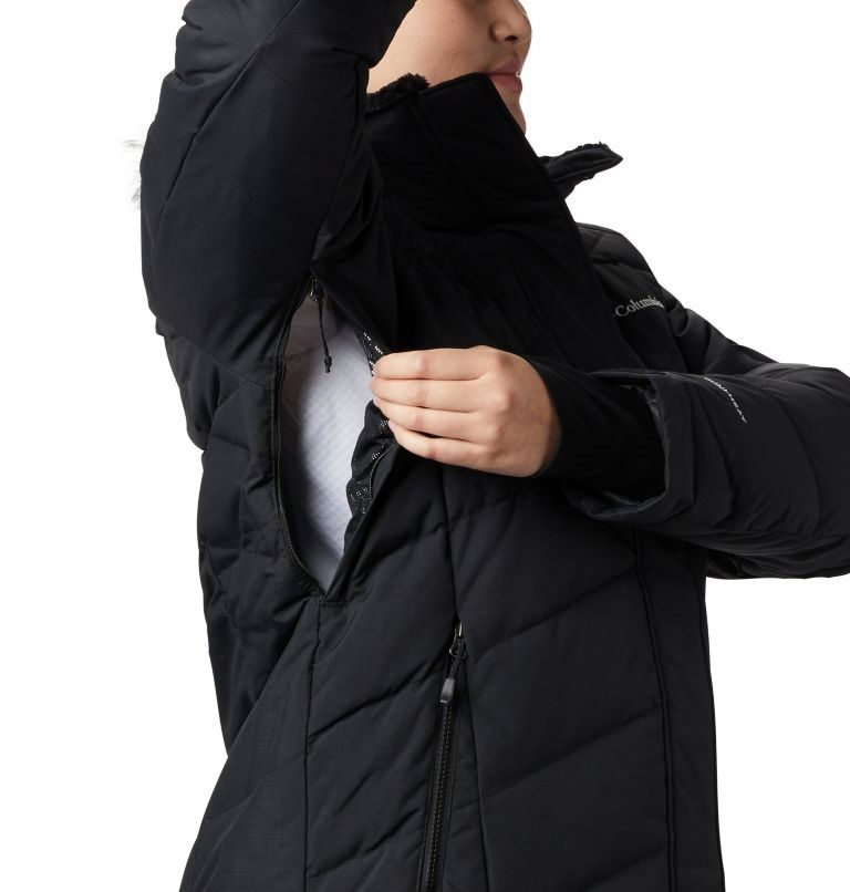 Women's Columbia Lay D Down II Jackets Black | Plus Size CA-Q831C